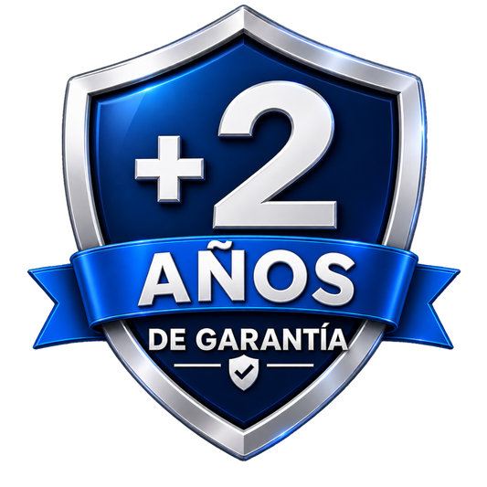 Garantía ampliada por 2 años